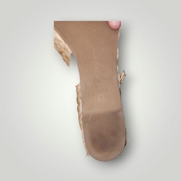 Sam Edelman Womens Size 9 Gold Buff Darline Platform Wedge Sandal - Picture 15 of 15